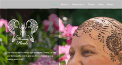 Desktop Screenshot of hennaheals.com