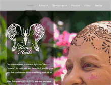 Tablet Screenshot of hennaheals.com